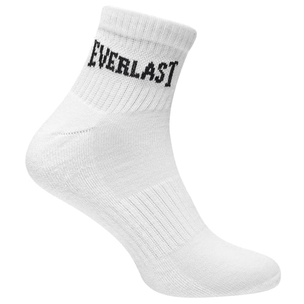 EVERLAST Men's Quarter Socks, 3-Pack