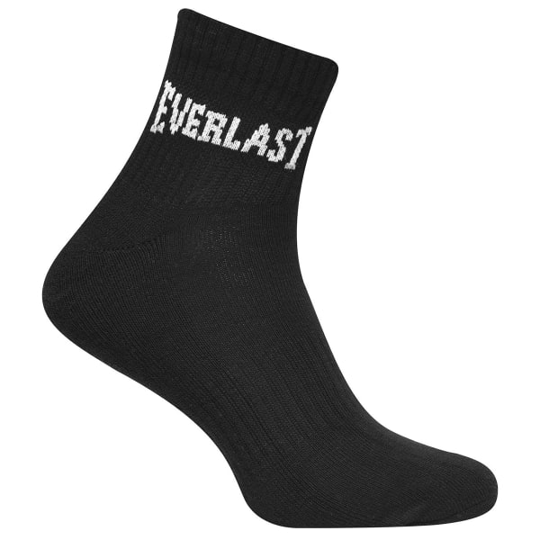 EVERLAST Men's Quarter Socks, 3-Pack