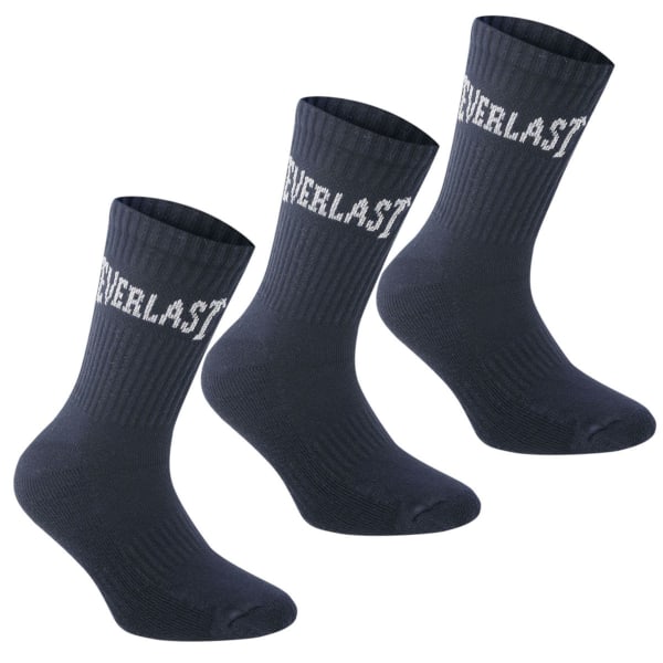 EVERLAST Boys' Crew Socks, 3-Pack