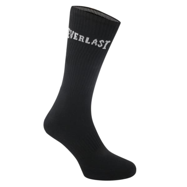 EVERLAST Women's Crew Socks, 3-Pack