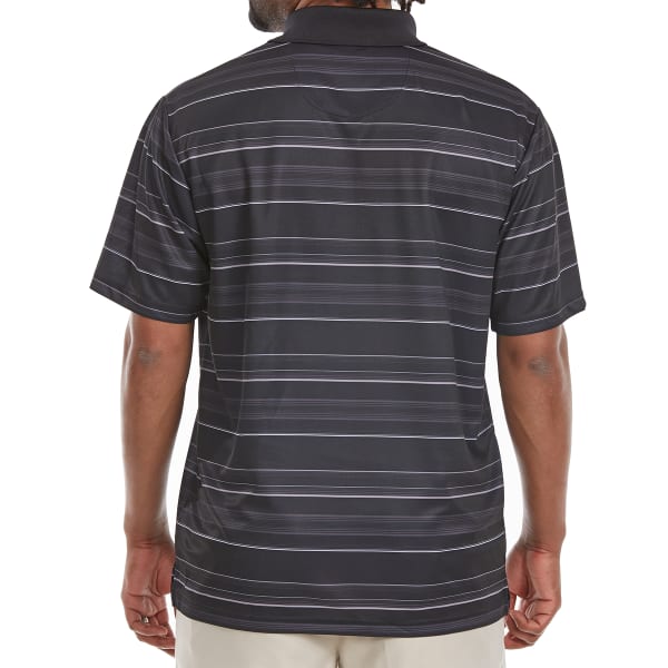 PGA TOUR Men's Airflux Energy Stripe Short-Sleeve Polo Shirt