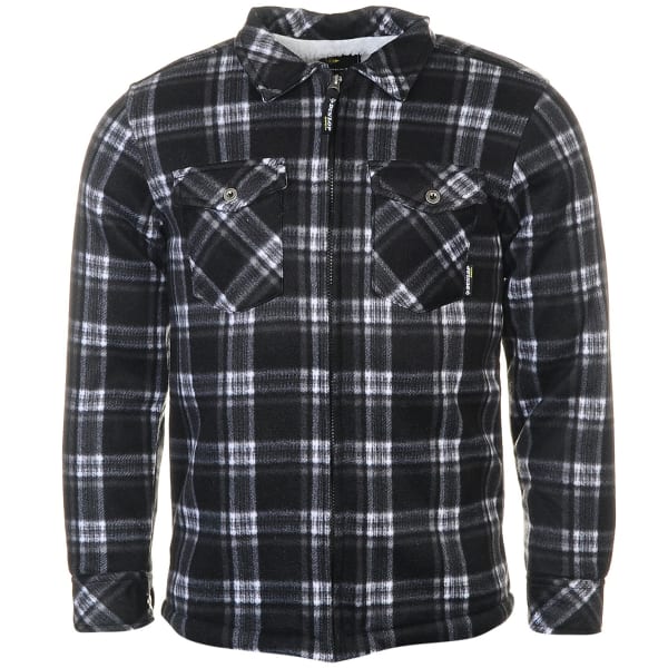 DUNLOP Men's Check Full-Zip Work Shirt