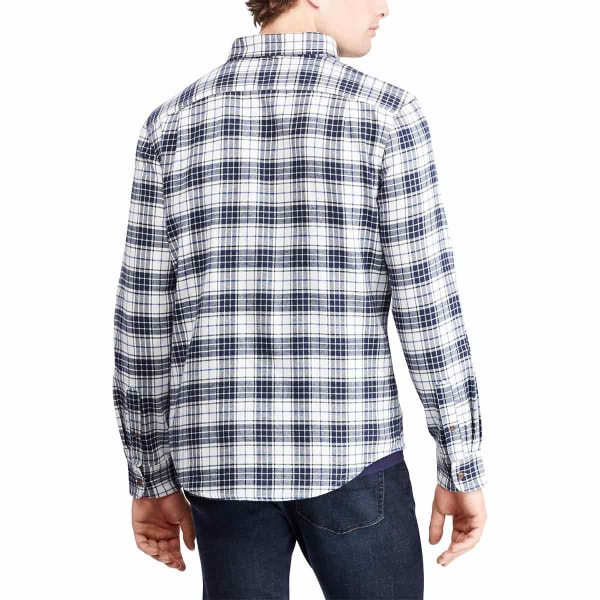 CHAPS Men's Plaid Long-Sleeve Flannel Shirt