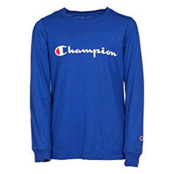 CHAMPION Little Boys' Heritage Logo Long-Sleeve Tee