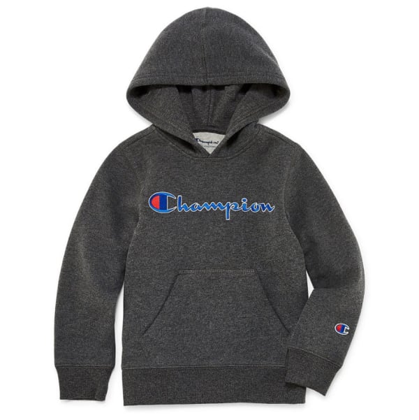 CHAMPION Little Boys' Heritage Script Logo Pullover Hoodie