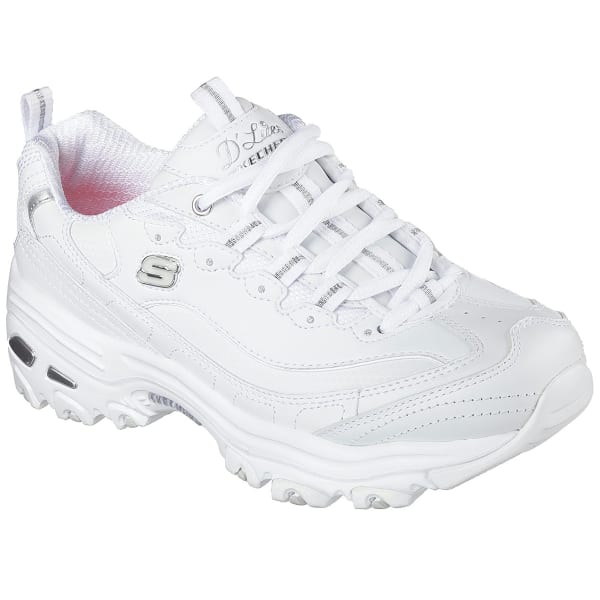 SKECHERS Women's D'Lites - Fresh Start Sneakers, Wide