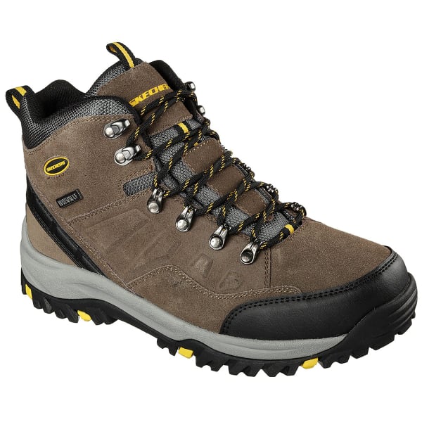 SKECHERS Men's Relaxed Fit: Relment – Pelmo Mid Waterproof Hiking Boots ...