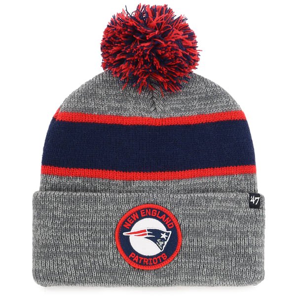 NEW ENGLAND PATRIOTS '47 Noreaster Cuffed Pom Knit Beanie