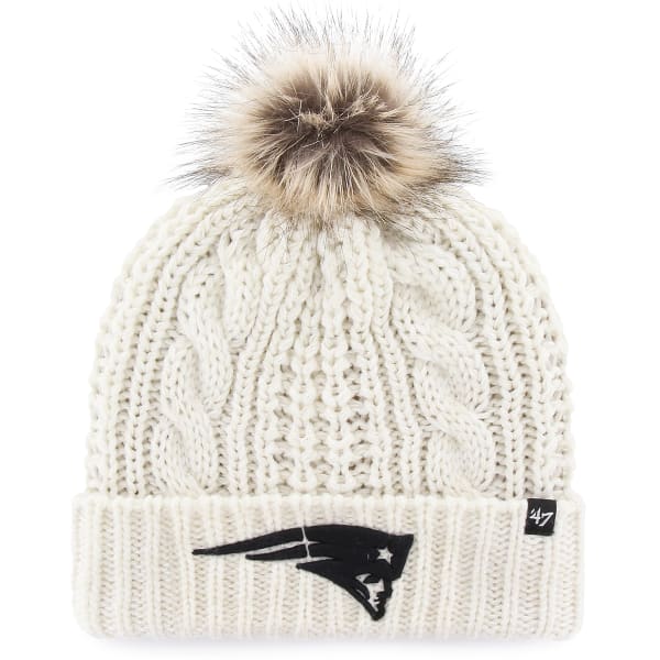 NEW ENGLAND PATRIOTS Women's '47 Meeko Cuffed Pom Knit Beanie