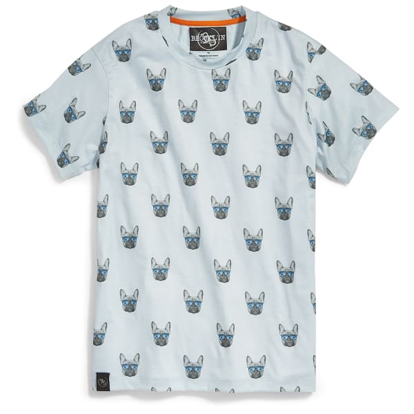 BROOKLYN STANDARD Guys' Bulldog in Sunglasses All-Over Print Short-Sleeve Graphic Tee