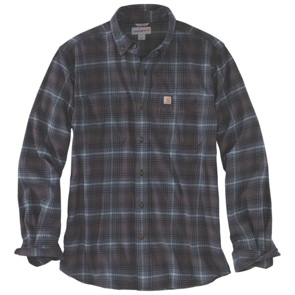 CARHARTT Men's Rugged Flex Hamilton Plaid Long-Sleeve Shirt