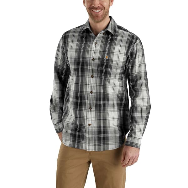 CARHARTT Men's Essential Plaid Long-Sleeve Shirt