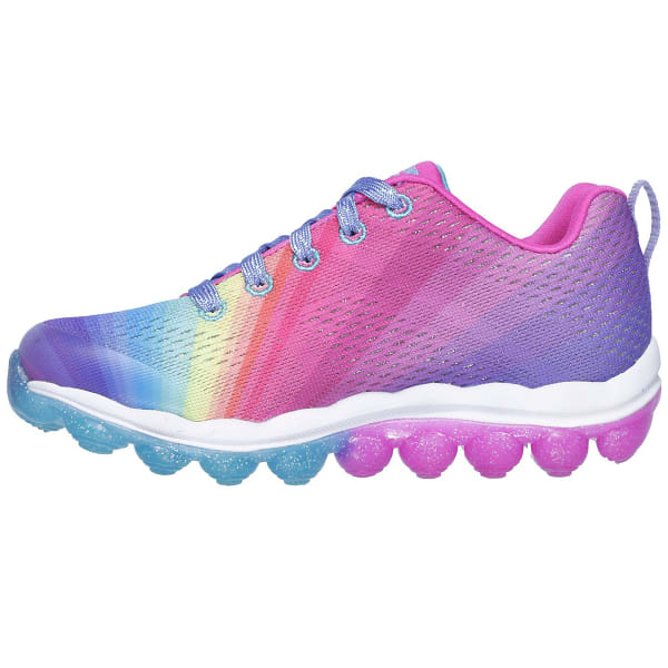SKECHERS Little Girls' Skech-Air - Rainbow Drops Sneakers