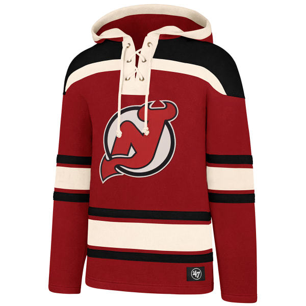 NEW JERSEY DEVILS Men's '47 Superior Lacer Pullover Hoodie