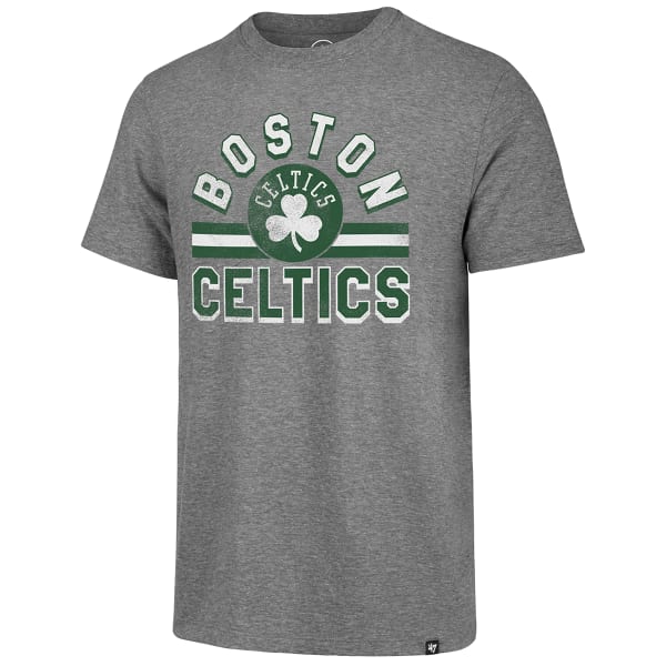 BOSTON CELTICS Men's Team Stripe '47 Match Short-Sleeve Tee