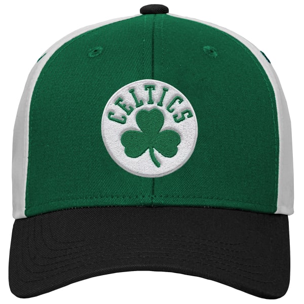 BOSTON CELTICS Boys' Color-Block Adjustable Cap