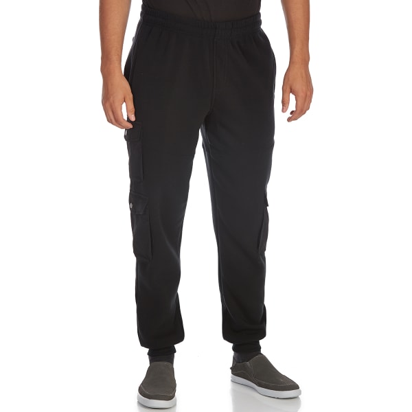 BLUE GEAR Guys' Fleece Joggers with Nylon Pockets - Bob's Stores