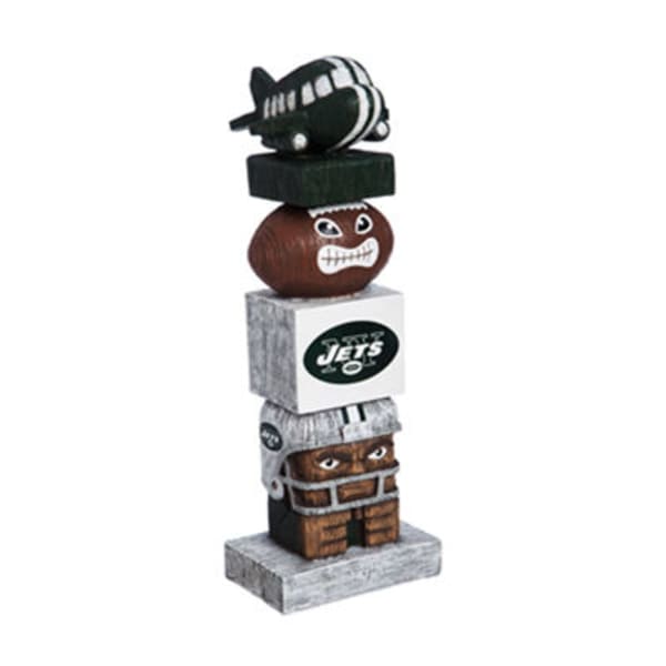 NEW YORK JETS Tiki Totem Pole