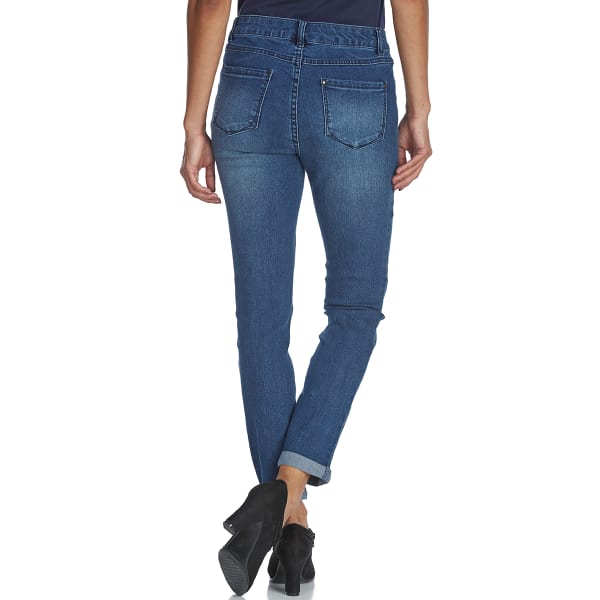 D JEANS Women's High-Rise Roll Cuff Ankle Jeans - Bob’s Stores