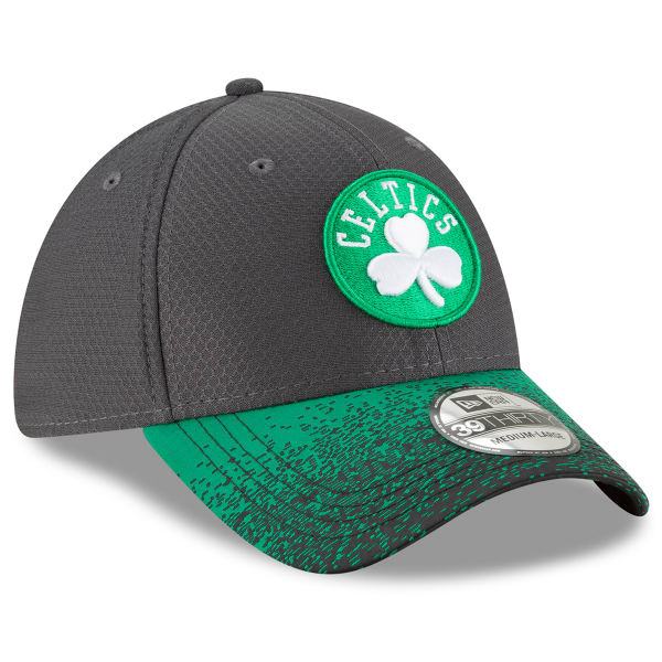 BOSTON CELTICS Men's Visor Blur 2 39THIRTY Fitted Cap