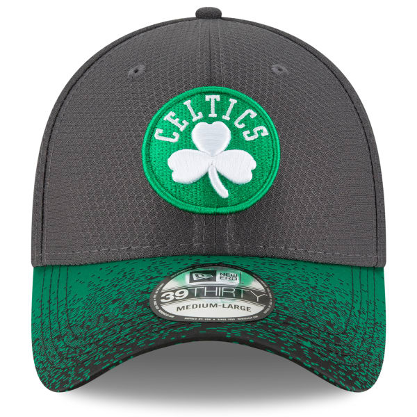 BOSTON CELTICS Men's Visor Blur 2 39THIRTY Fitted Cap