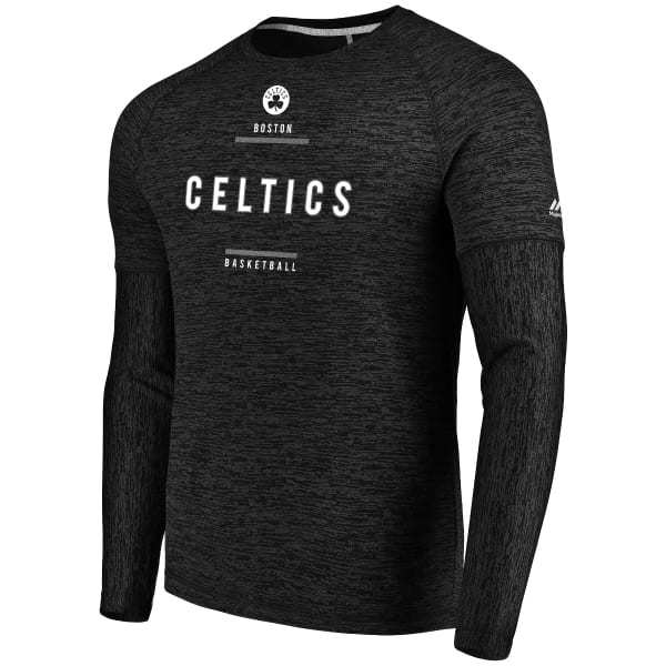 BOSTON CELTICS Men's Ultra Streak Poly Long-Sleeve Tee