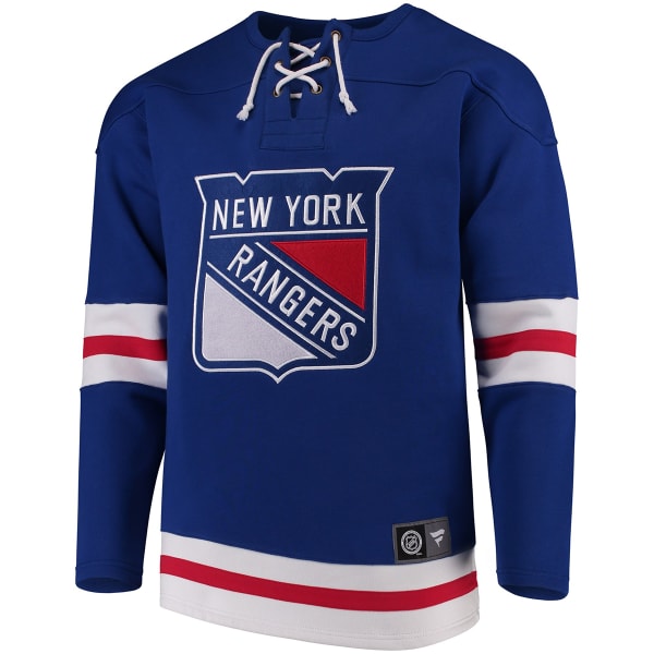 NEW YORK RANGERS Men's Breakaway Classics Lace-Up Pullover Hoodie