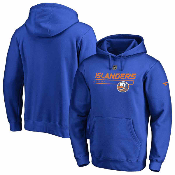 NEW YORK ISLANDERS Men's Authentic Pro Prime Pullover Hoodie