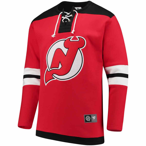 NEW JERSEY DEVILS Men's Breakaway Classics Lace-Up Pullover Hoodie