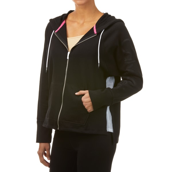 CALVIN KLEIN Women's Full-Zip Relaxed Logo Hoodie