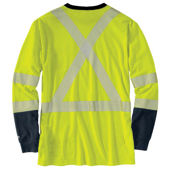 CARHARTT Men's Flame-Resistant High-Vis Force Long-Sleeve-Tee