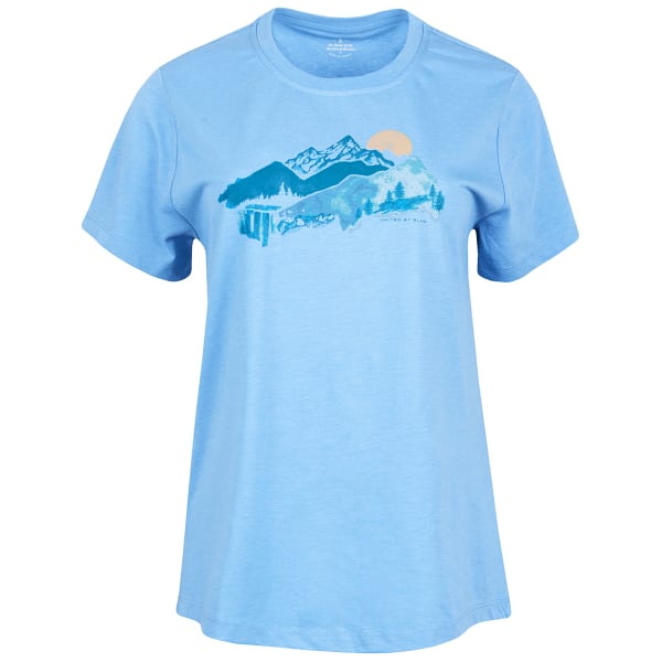 UNITED BY BLUE Women's Mountain Drift Short-Sleeve Tee