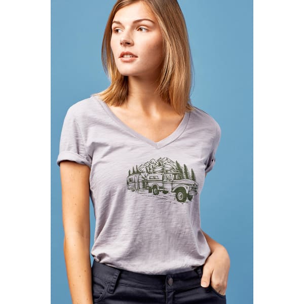 UNITED BY BLUE Women's Truck & Camper Short-Sleeve Tee