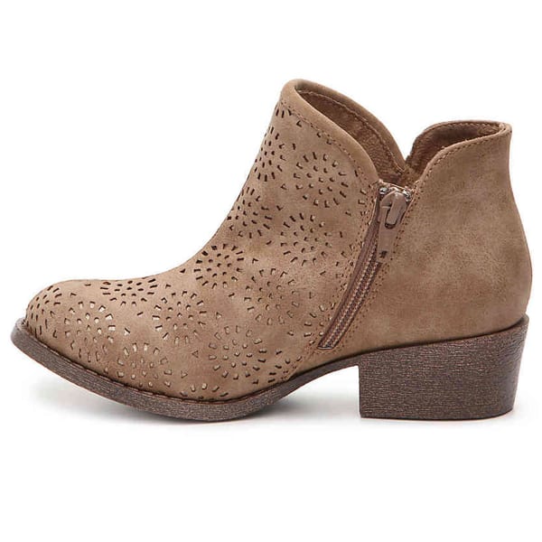 JELLYPOP Girls' Remilla Laser-Cut Booties