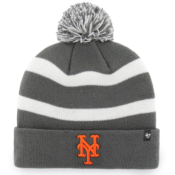 NEW YORK METS '47 Breakaway Cuffed Pom Knit Beanie