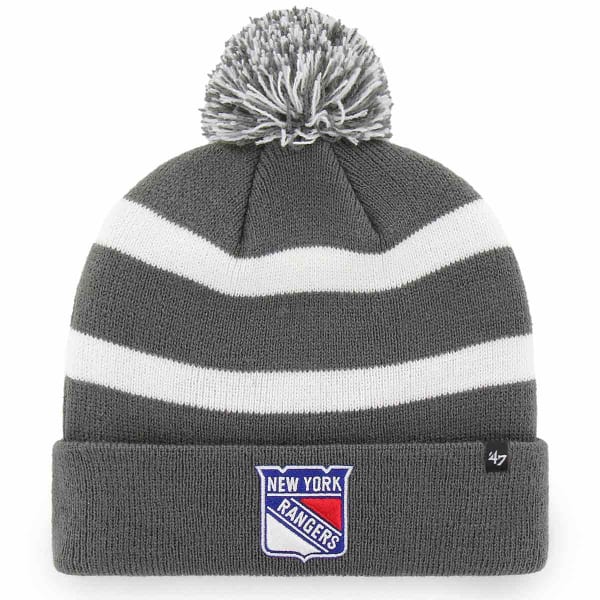 NEW YORK RANGERS '47 Breakaway Cuffed Pom Knit Beanie