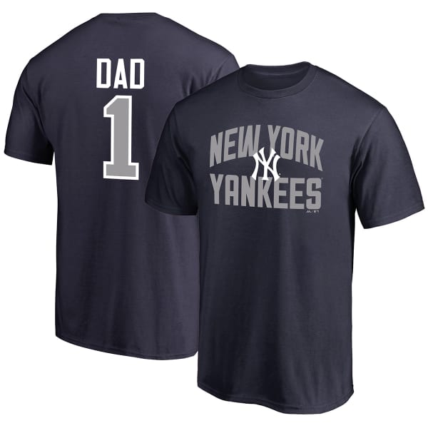 NEW YORK YANKEES Men's #1 Dad Short-Sleeve Tee