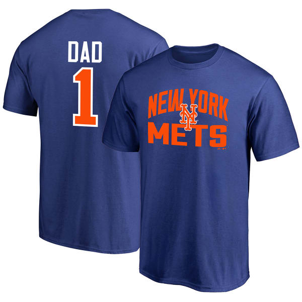 NEW YORK METS Men's #1 Dad Short-Sleeve Tee