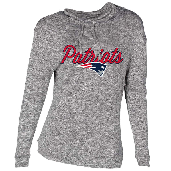 NEW ENGLAND PATRIOTS Women's Layover Cowl Neck Long-Sleeve Top