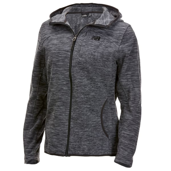 NEW BALANCE Women's Polar Fleece Space-Dye Full-Zip Hoodie