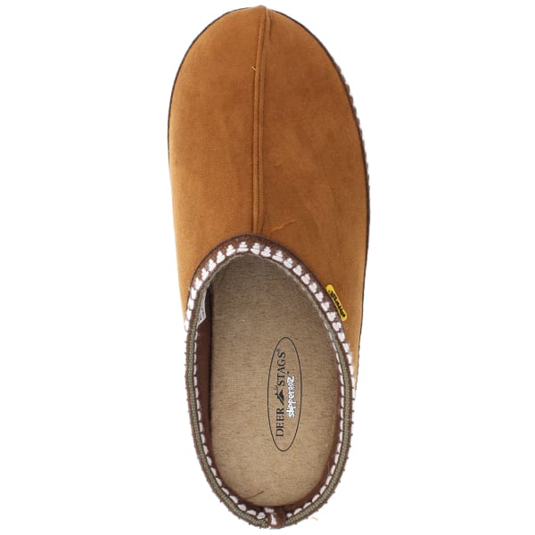 SLIPPEROOZ BY DEER STAGS Men's Wherever Indoor/Outdoor Slip-On Slippers