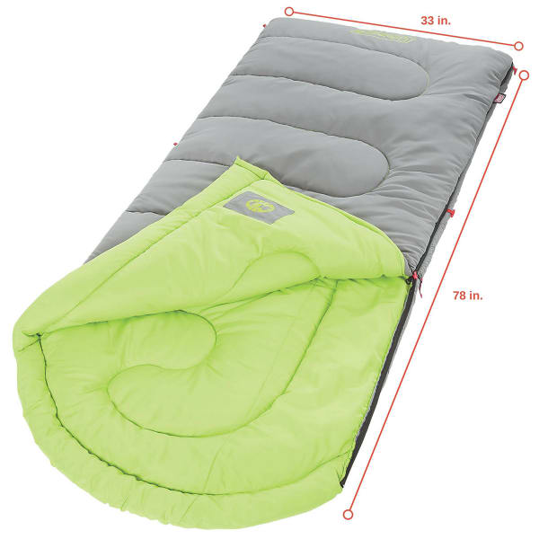 COLEMAN Dexter Point 40 Sleeping Bag, Regular