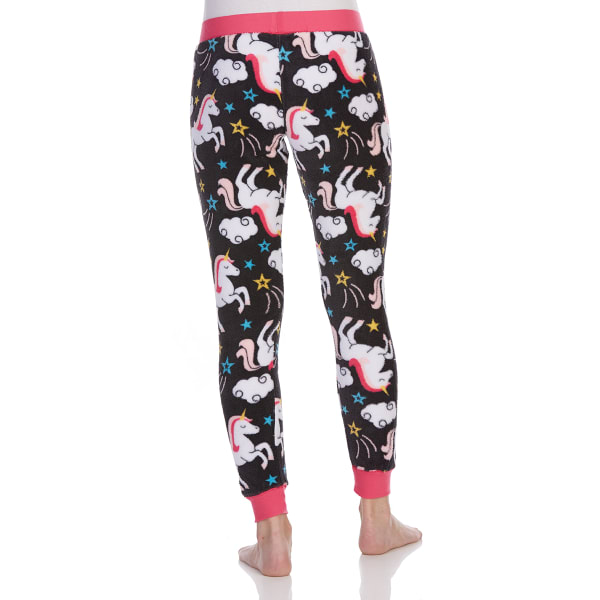 RENE ROFE Women's Unicorn Plush Joggers