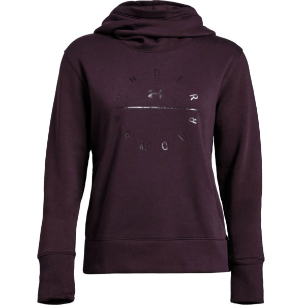 UNDER ARMOUR Women's UA Rival Fleece Tonal Graphic Pullover Hoodie