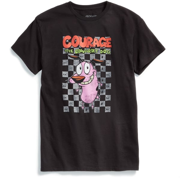 ISAAC MORRIS Guys' Courage the Cowardly Dog Short-Sleeve Graphic Tee