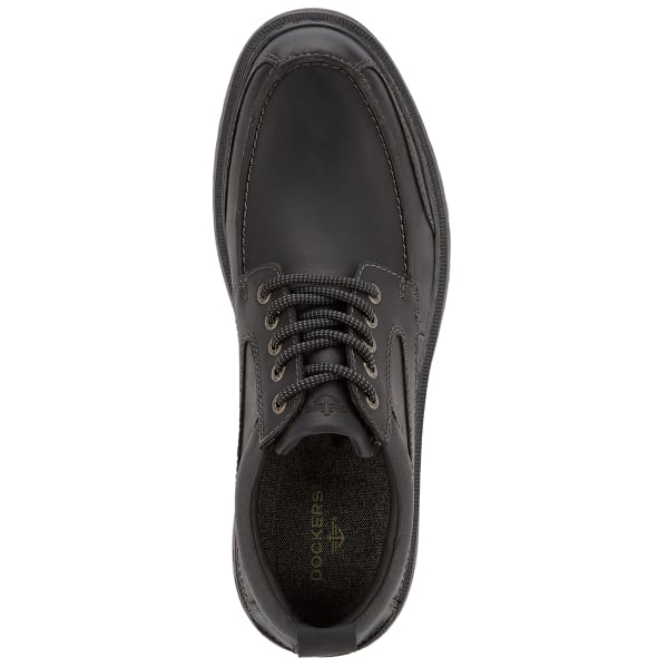 DOCKERS Men's Overton Moc Toe Oxford Shoes, Wide