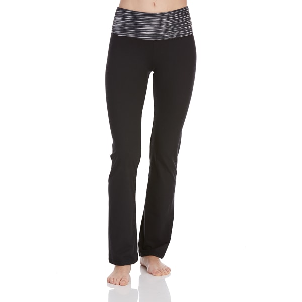 Bally Total Fitness Women's Active Barely Flare Yoga Pant 