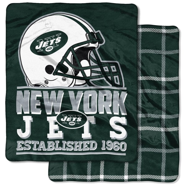 NEW YORK JETS 50 x 60 in. Homefield Cloud Throw Blanket