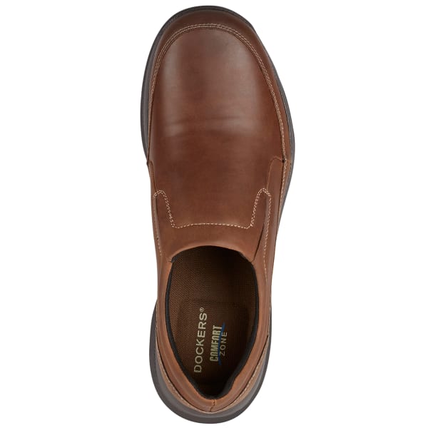 DOCKERS Men's Rogan Moc Toe Casual Slip-On Shoes