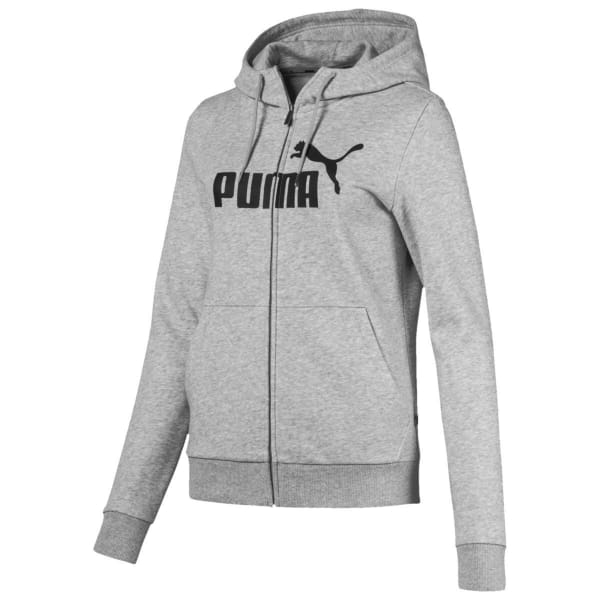 PUMA Women's Essential Fleece Full-Zip Hoodie